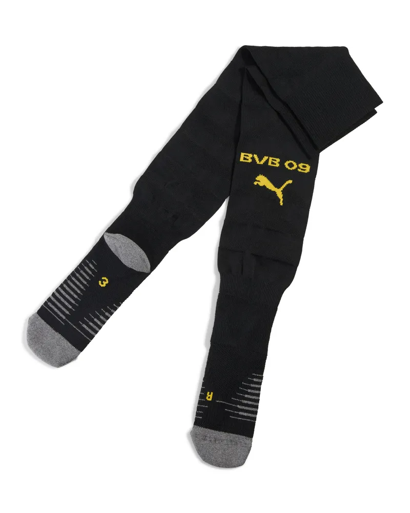 Puma Calzettoni Borussia Dortmund 25/26 da uomo, Abbigliamento, Nero Black