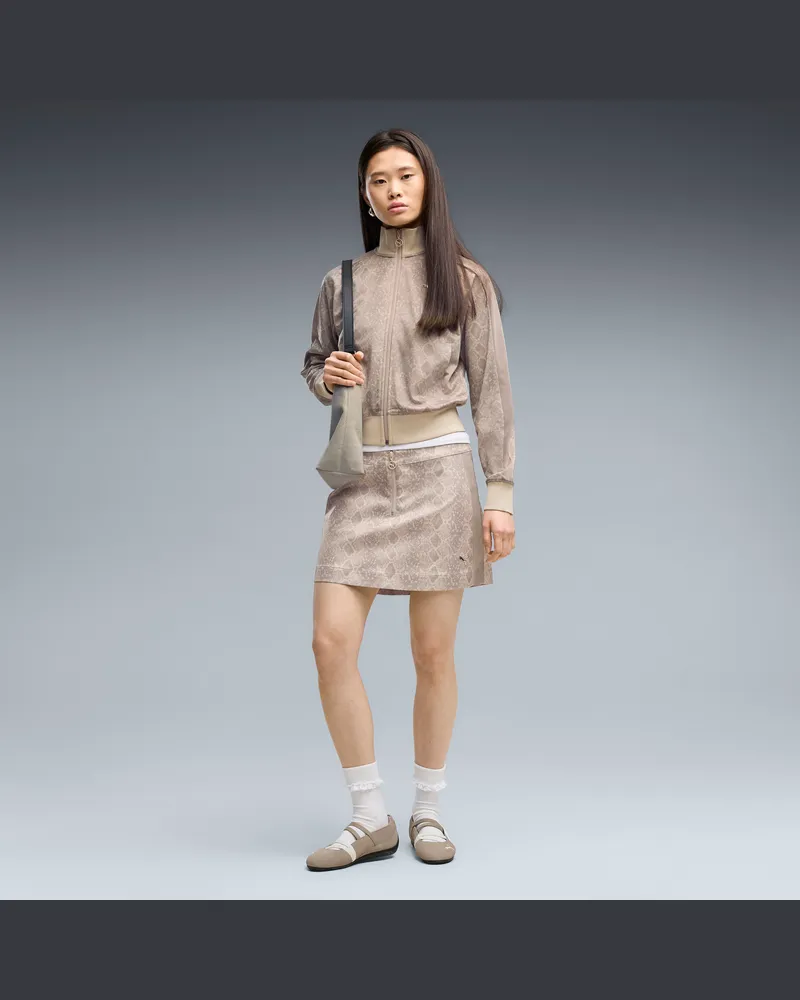 Puma Gonna con stampa T7 da donna, Accessori, Beige Beige