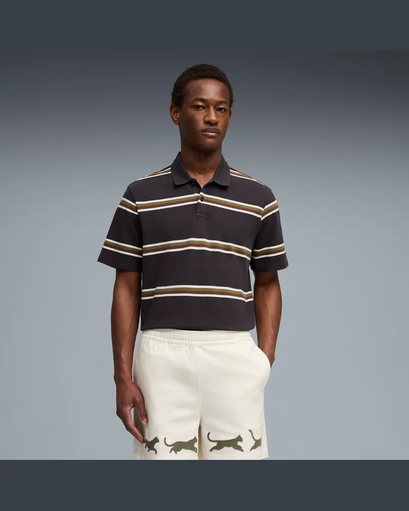 Puma Polo da golf  x GUMTREE GOLF & NATURE CLUB da uomo, Accessori, Grigio Gray