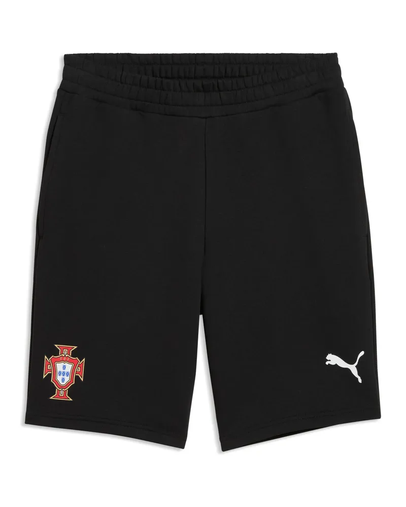 Puma Shorts Portogallo ftblCulture da uomo, Accessori, Nero Black