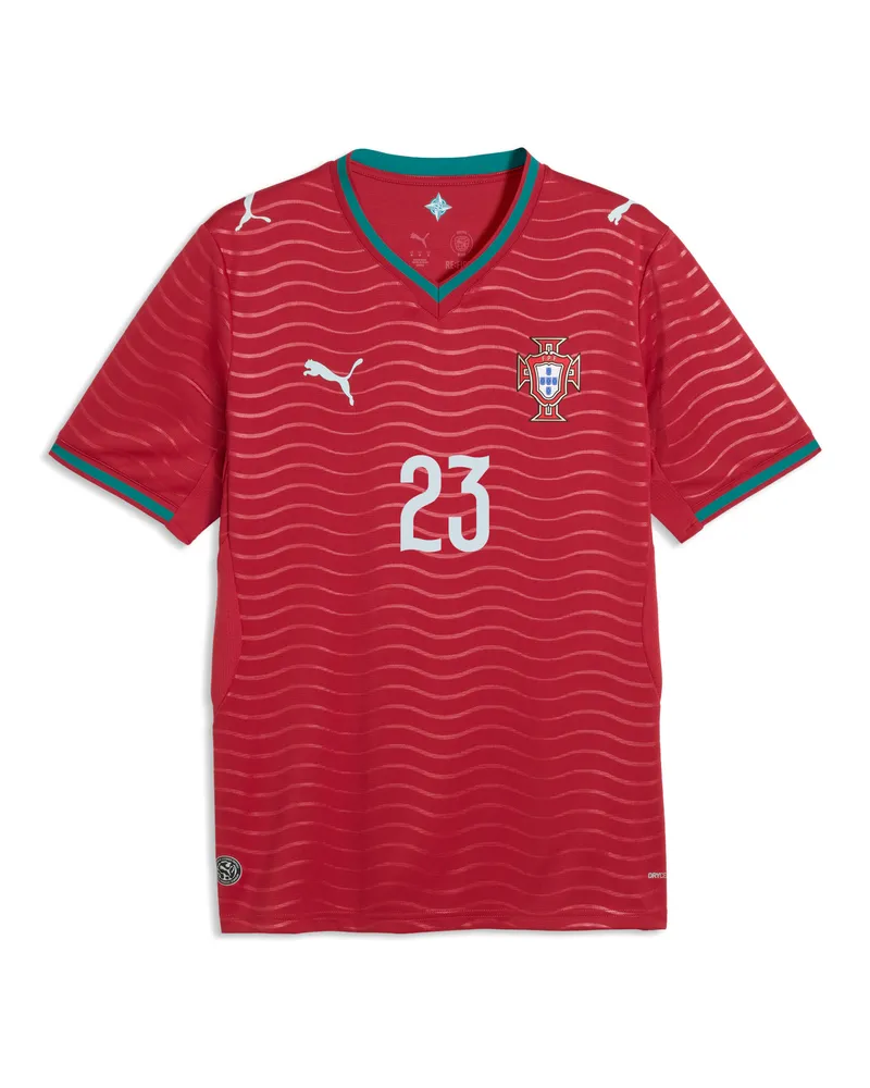 Puma Maglia Home Portogallo Player 2026 da uomo, Accessori, Rosso Red