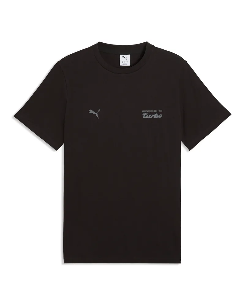 Puma T-shirt Porsche Legacy Essentials da uomo, Accessori, Nero Black
