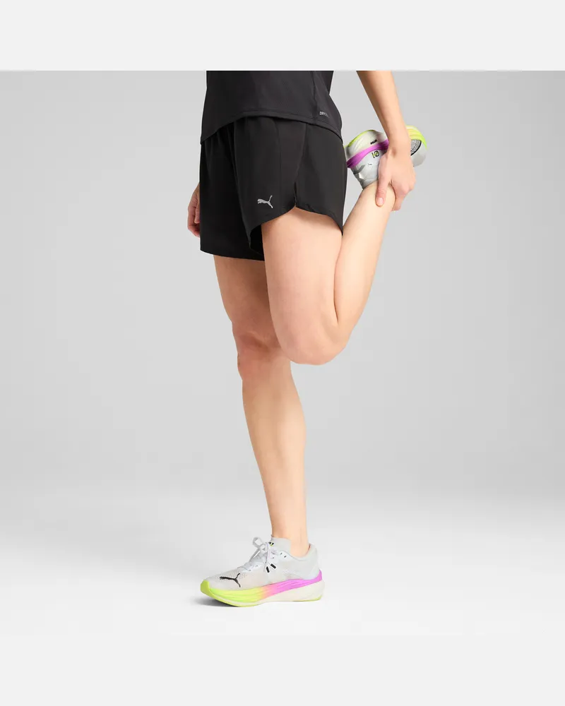 Puma Shorts da running VELOCITY 5" da donna, Abbigliamento, Nero Black