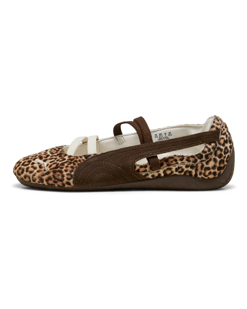Puma Ballerine Speedcat Wild da donna, Scarpe, Marrone Brown