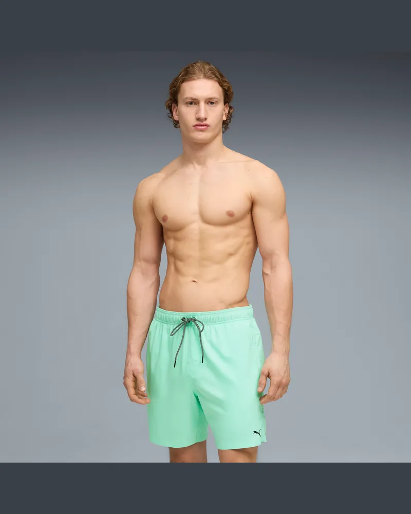 Puma Pantaloncini lunghezza media  Swim Uomo, Abbigliamento, Verde Green