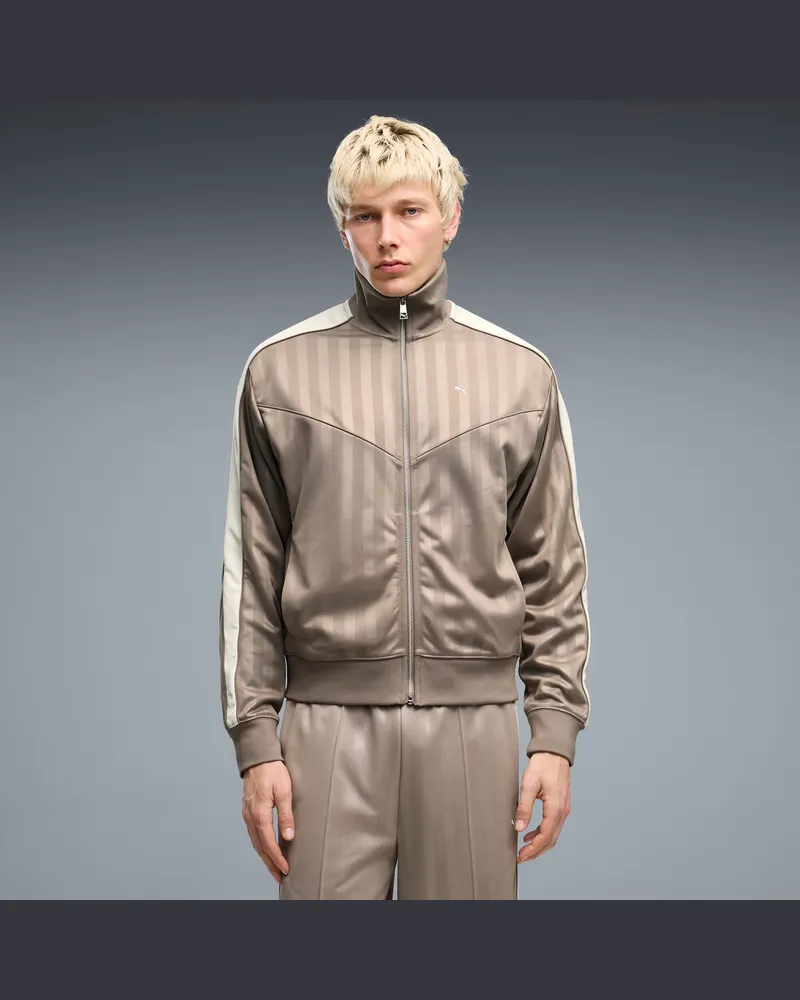 Puma Giacca da corsa T7 da uomo, Accessori, Beige Beige