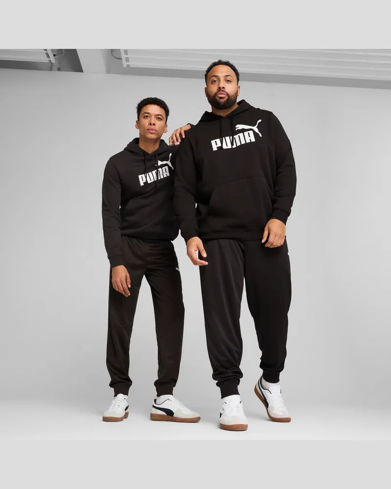 Puma Pantaloni con logo Essentials N. 1 da uomo, Abbigliamento, Nero Black