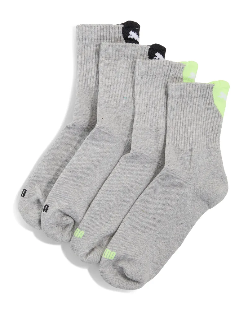 Puma Calzini corti  Heart in confezione doppia da donna, Accessori, Grigio Gray