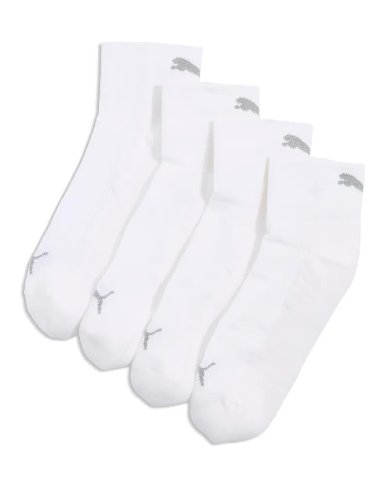 Puma Calze corte da running  unisex (confezione da 2), Accessori, Bianco White