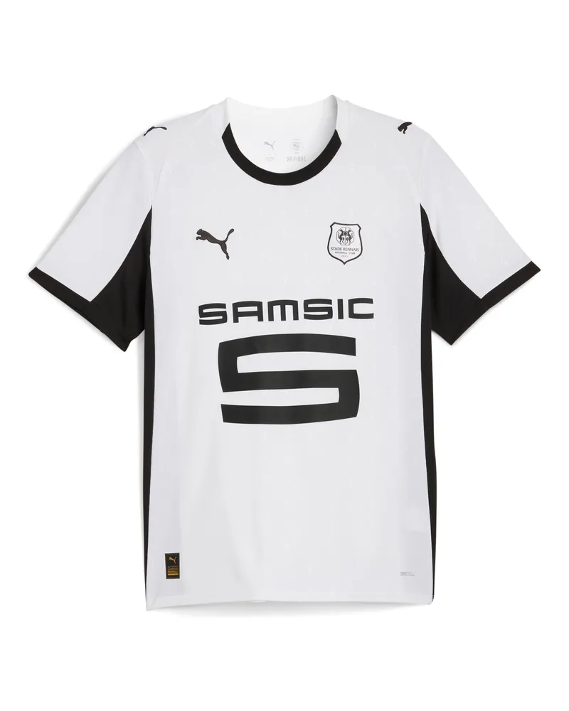 Puma Maglia gara Away Stade Rennais FC 25/26 da uomo, Accessori, Bianco White