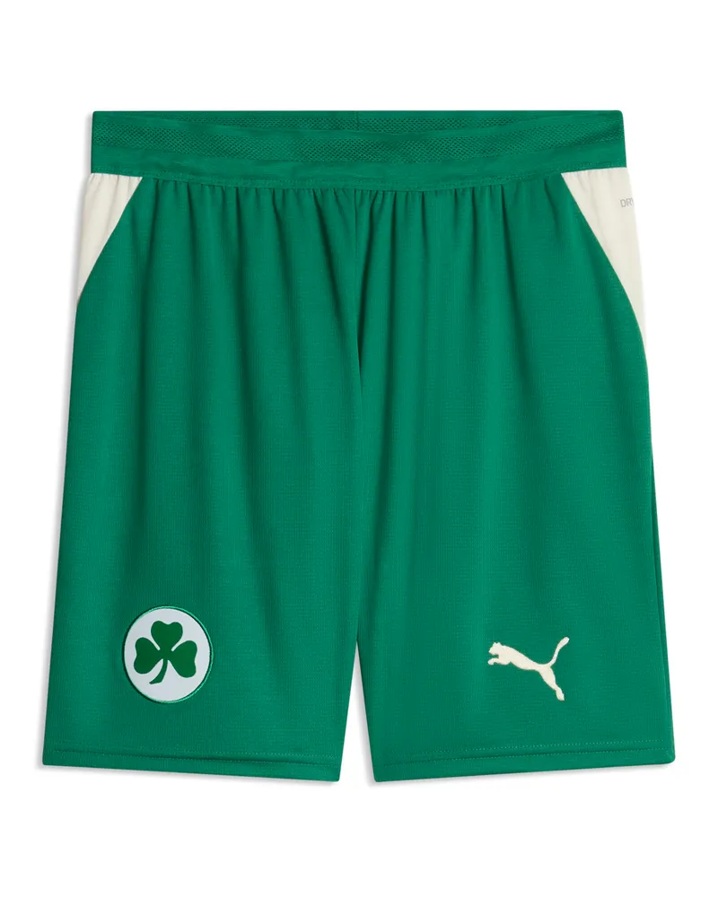 Puma Shorts Greuther Fürth 26/27 da uomo, Accessori, Verde Green