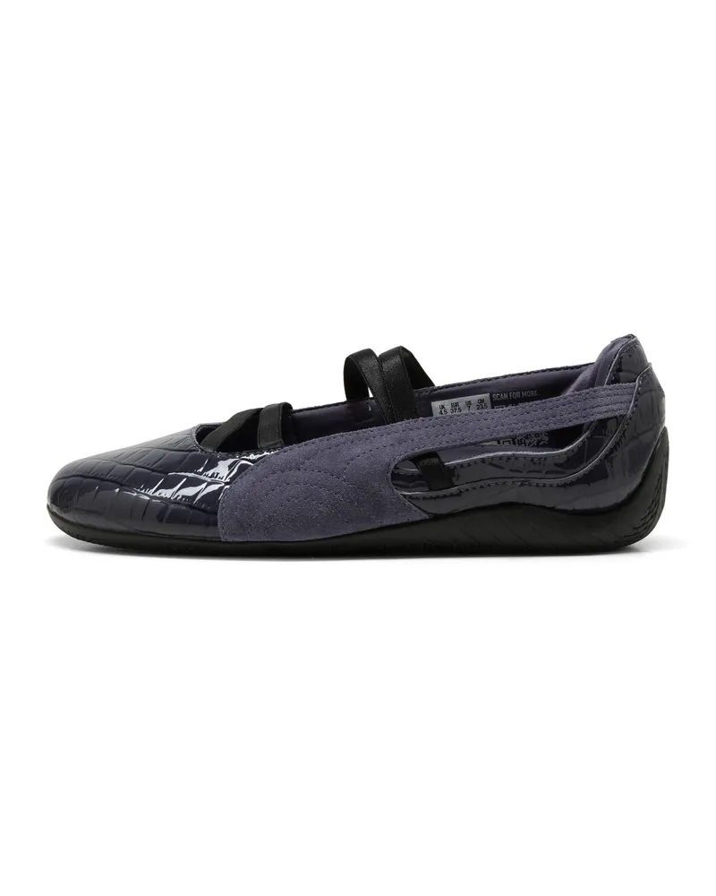 Puma Sneakers stile ballerina Speedcat Croc-Texture da donna, Scarpe, Grigio Gray