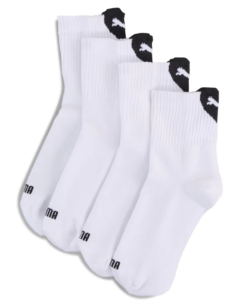 Puma Calzini corti  Heart in confezione doppia da donna, Accessori, Bianco White