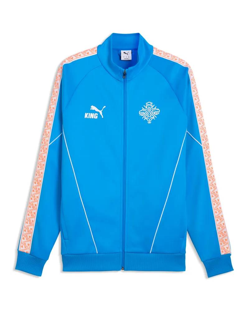Puma Giacca Islanda KING Anthem da uomo, Accessori, Blu Blue