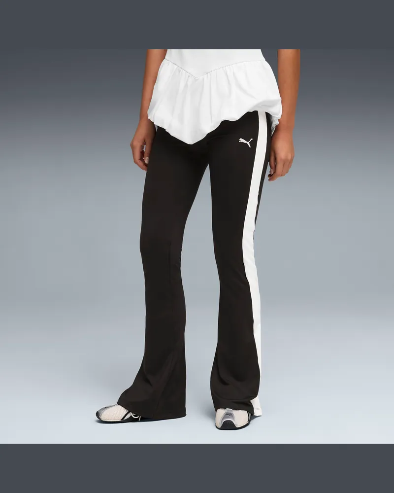 Puma Pantaloni aderenti T7 da donna, Abbigliamento, Nero Black