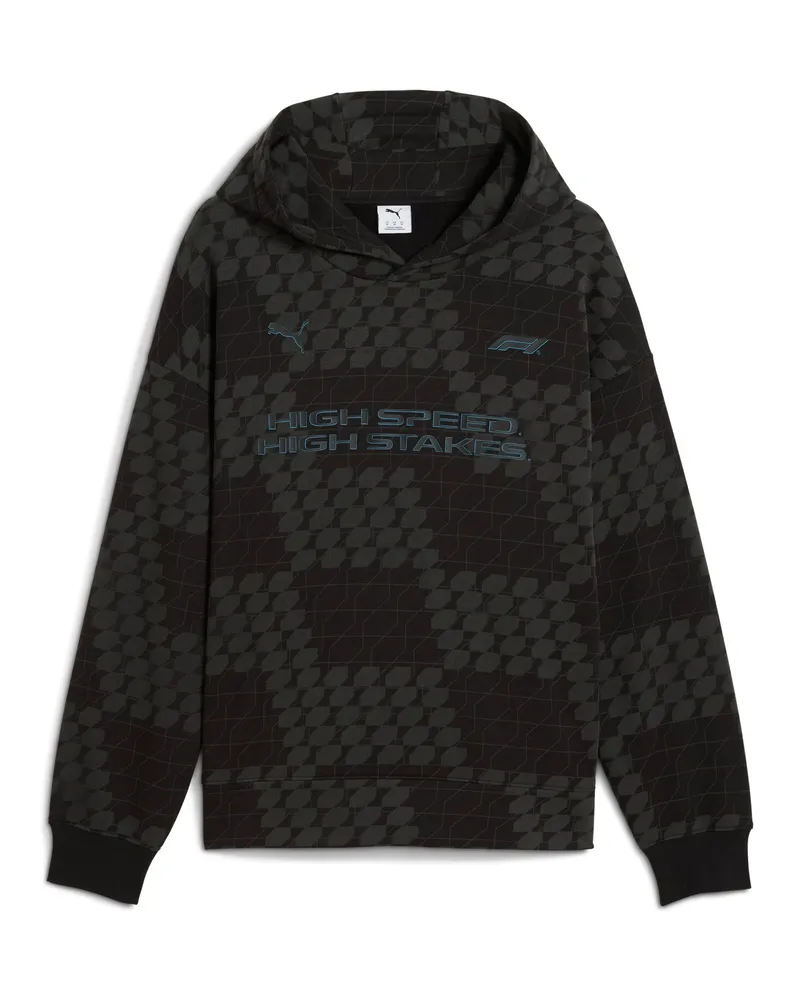 Puma Felpa con cappuccio F1® Ultimate Racer da uomo, Accessori, Nero Black