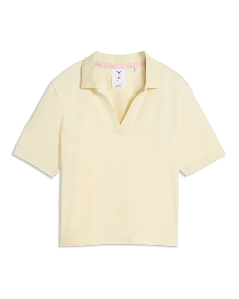 Puma Polo da golf  x ARNOLD PALMER Modalon da donna, Accessori, Giallo Yellow