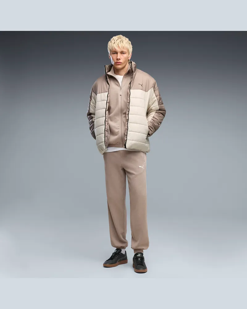 Puma Pantaloni della tuta  Class da uomo, Abbigliamento, Beige Beige