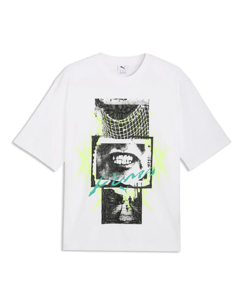 Puma T-shirt con grafica TECH-X da uomo, Accessori, Bianco White