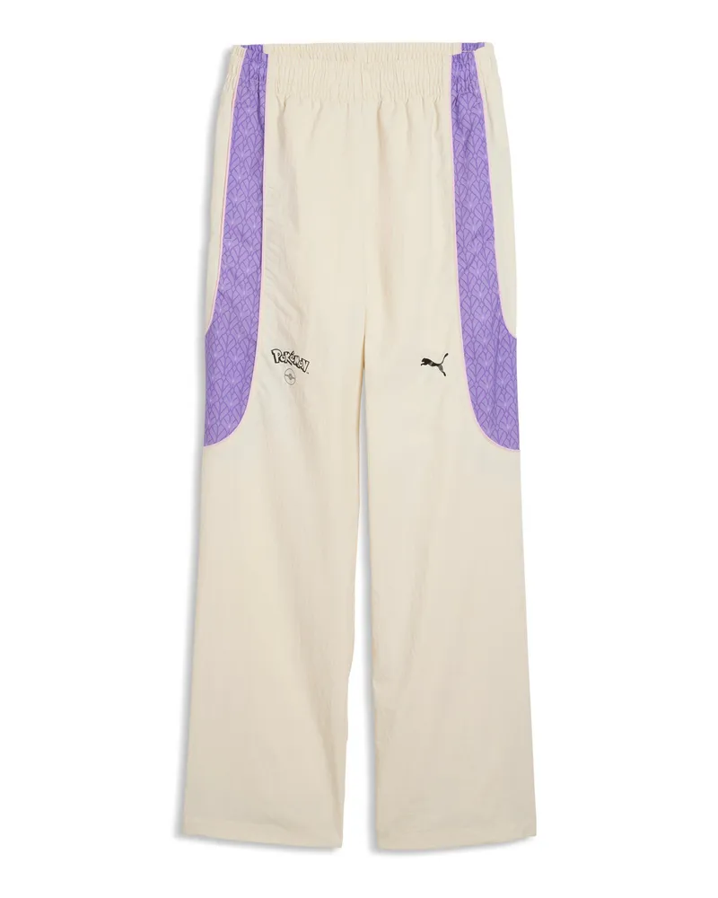 Puma Pantaloni della tuta  x POKÉMON PUMATECH-X dal taglio morbido da uomo, Accessori, Bianco White