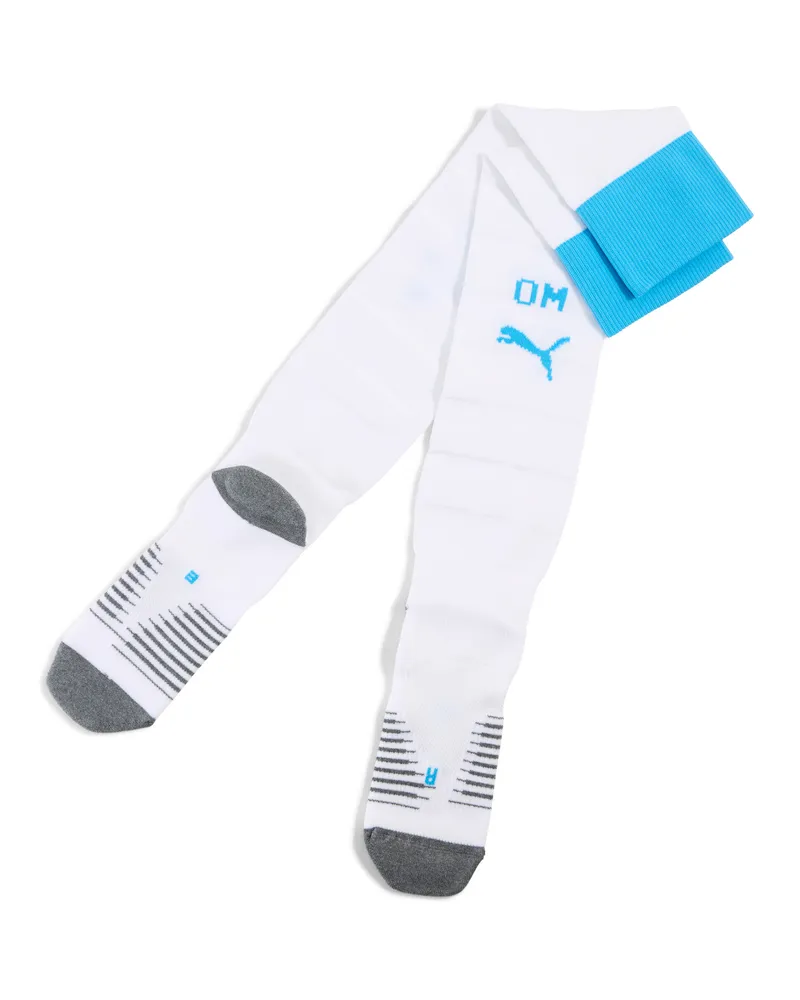 Puma Calzettoni Olympique de Marseille 25/26 da uomo, Abbigliamento, Bianco White