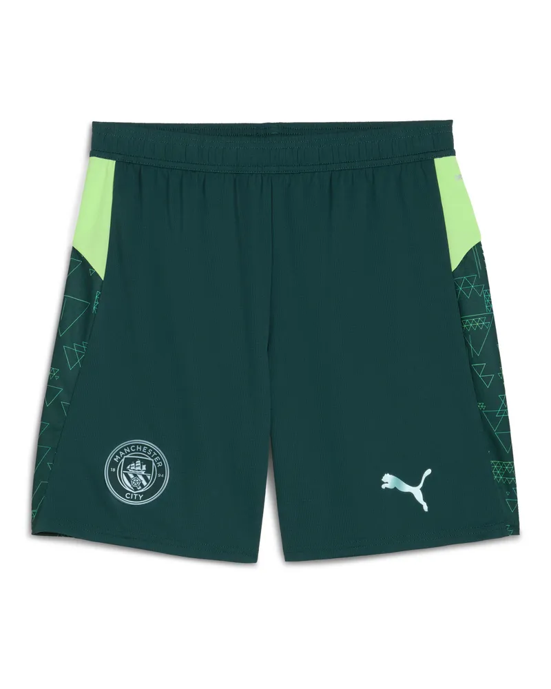 Puma Shorts Manchester City 25/26 da uomo, Accessori, Verde Green