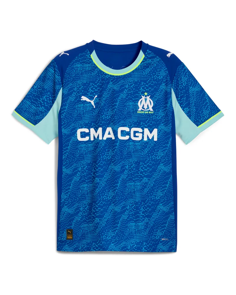 Puma Maglia gara Third Olympique de Marseille 25/26 da uomo, Accessori, Blu Blue