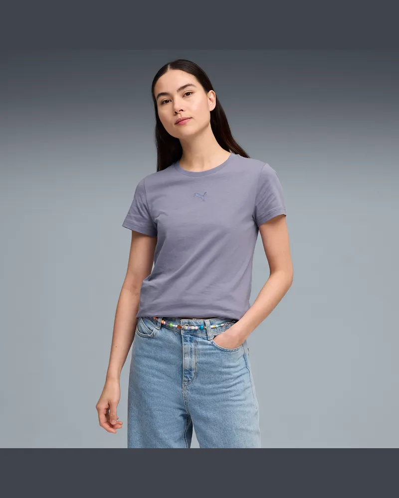 Puma T-shirt Essentials da donna, Abbigliamento, Grigio Gray