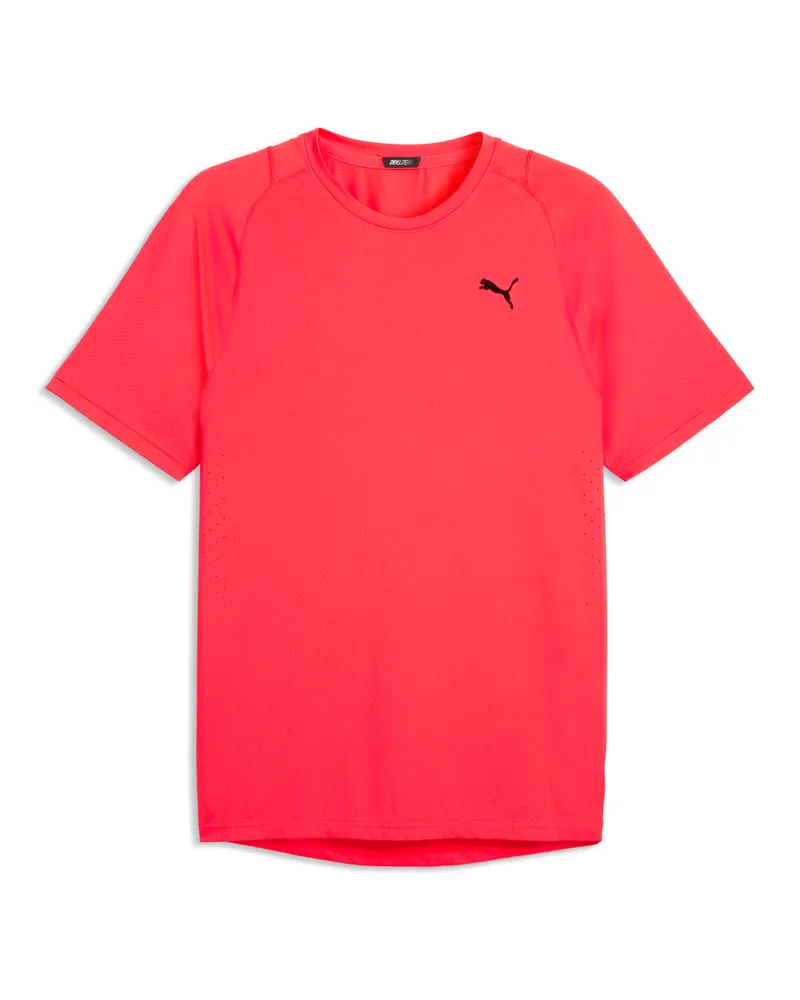 Puma T-shirt da training PWRMODE da uomo, Accessori, Rosso Red