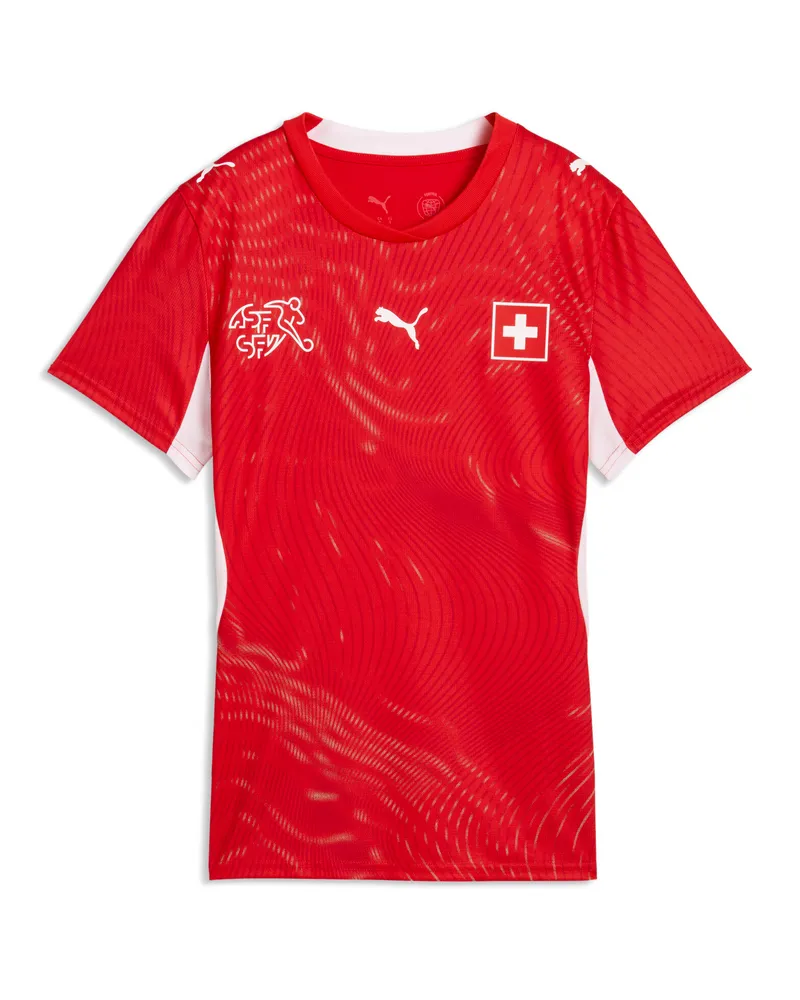 Puma Maglia Home Svizzera 2026 da donna, Accessori, Rosso Red