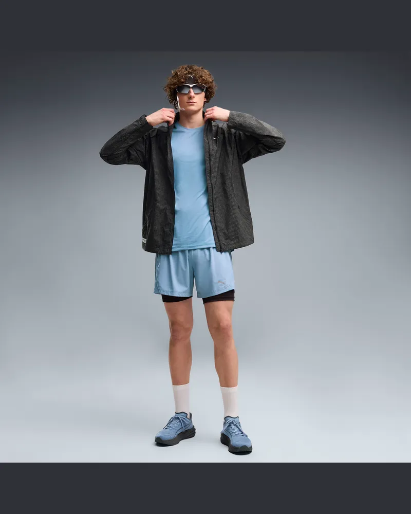Puma Shorts da running 2 in 1 VELOCITY da uomo, Accessori, Blu Blue