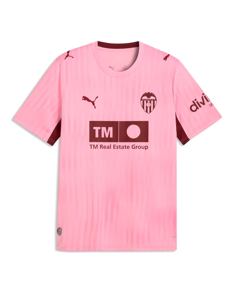 Puma Maglia Third Valencia CF 26/27 da uomo, Accessori, Rosa Pink