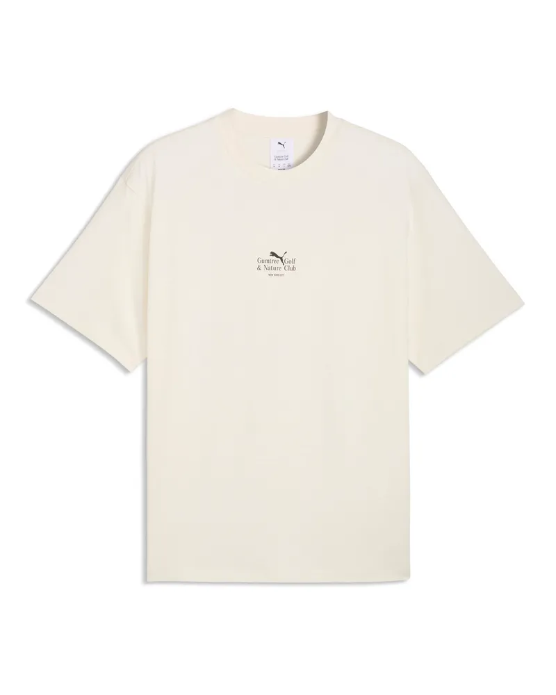 Puma T-shirt da golf  x GUMTREE GOLF & NATURE CLUB Pardoides da uomo, Accessori, Bianco White