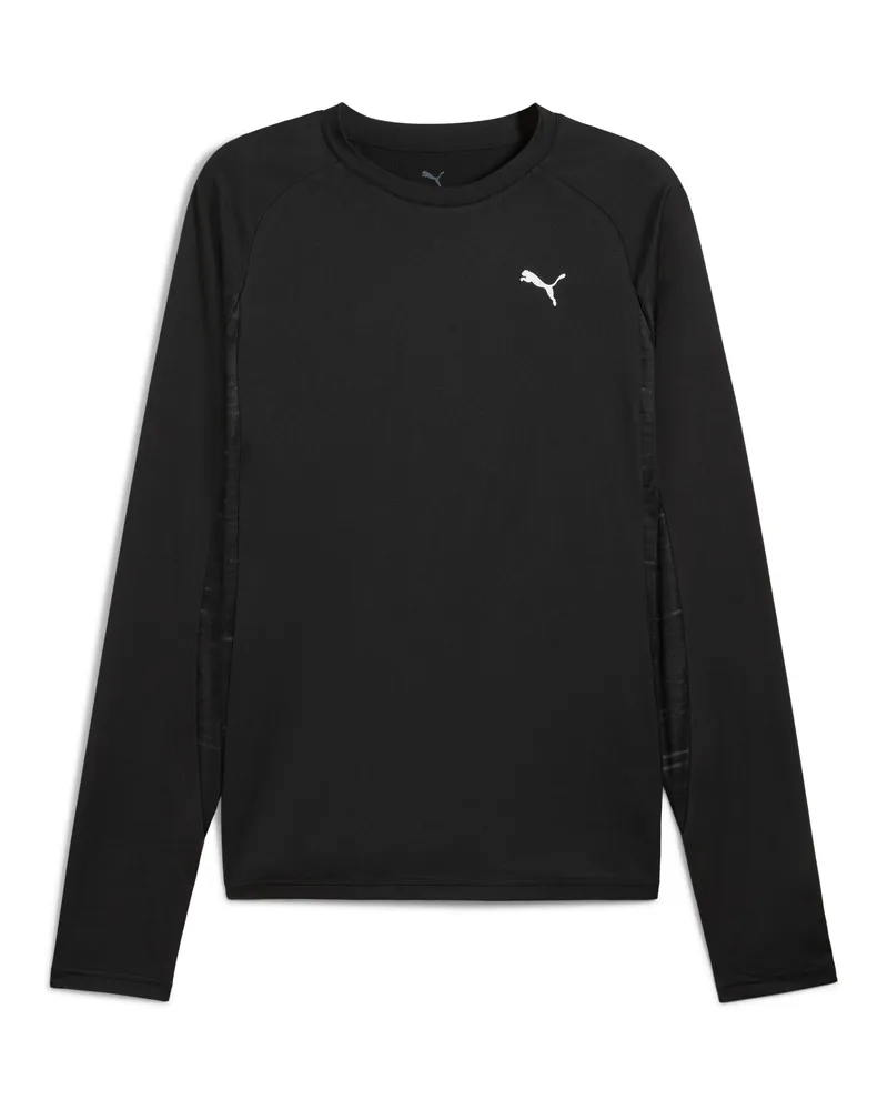 Puma T-shirt a maniche lunghe TAD TECH da uomo, Accessori, Nero Black