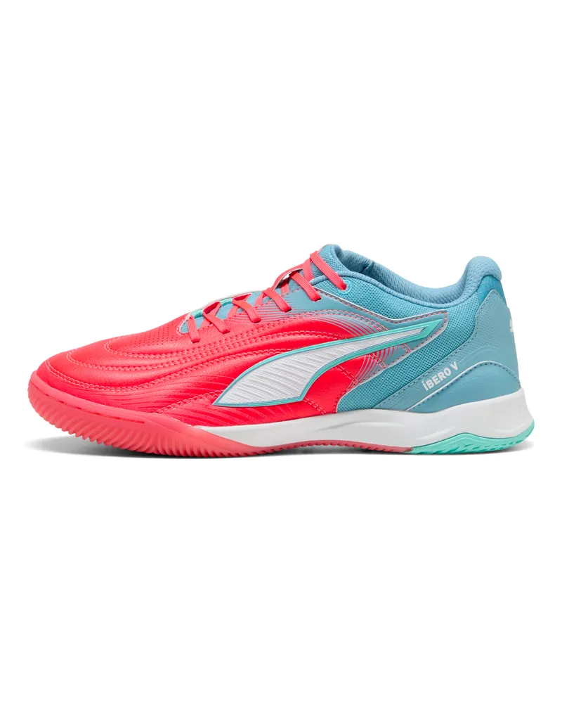 Puma Scarpe da calcetto Iberio V unisex, Scarpe, Rosso Red
