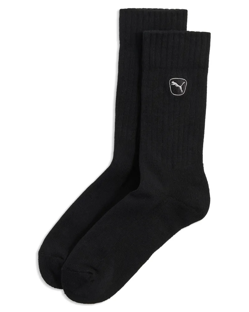 Puma Calze a metà polpaccio unisex (confezione singola), Abbigliamento, Nero Black