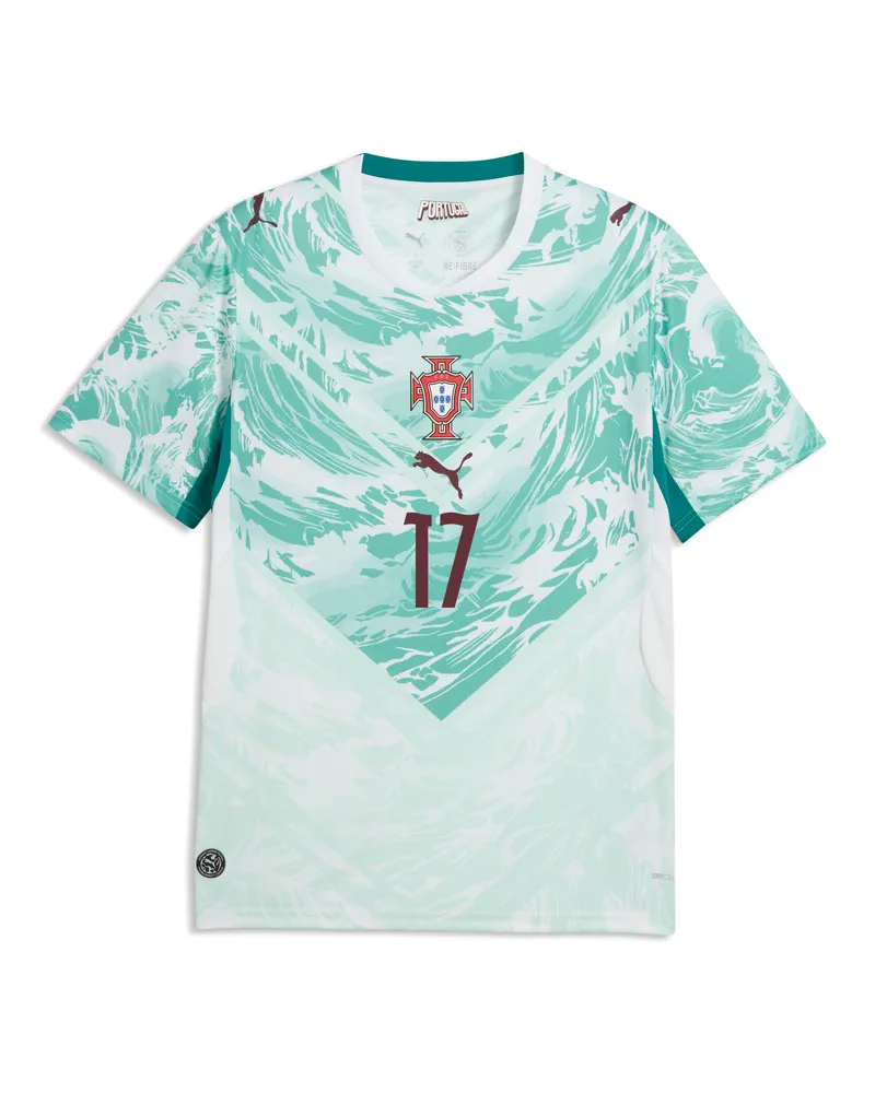 Puma Maglia da gioco Away Portogallo da uomo, Accessori, Bianco White