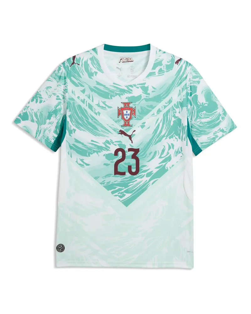 Puma Maglia da gioco Away Portogallo da uomo, Accessori, Bianco White