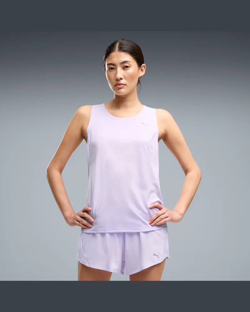 Puma Tank top da running VELOCITY da donna, Abbigliamento, Viola Purple