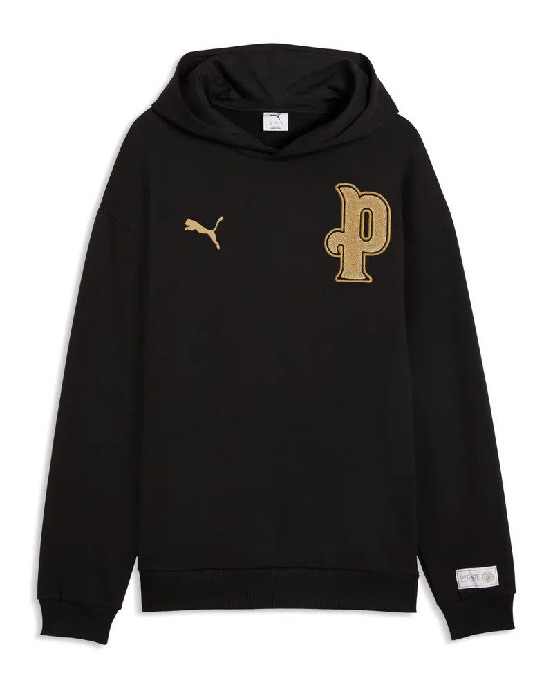 Puma Felpa con cappuccio Manchester City 10th Anniversary da uomo, Accessori, Nero Black