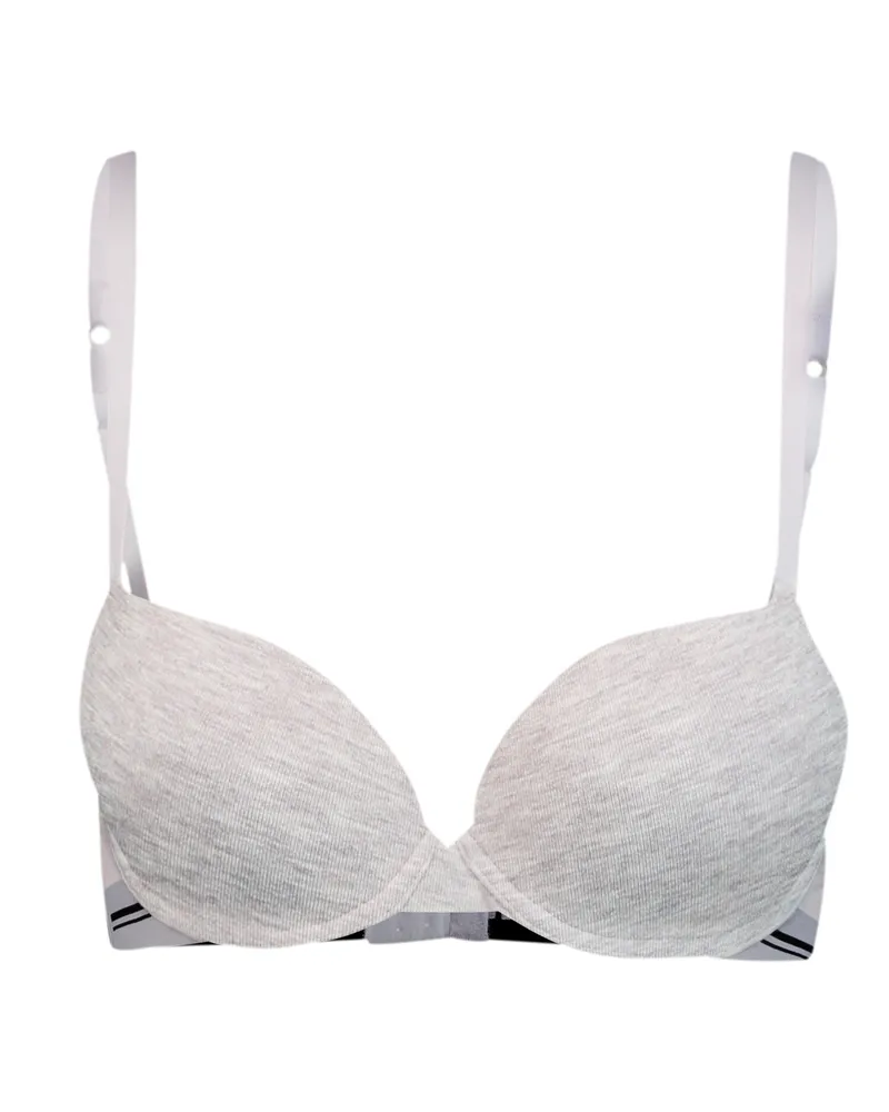 Puma Reggiseno T-shirt  da donna in confezione da 1, Abbigliamento, Grigio Gray