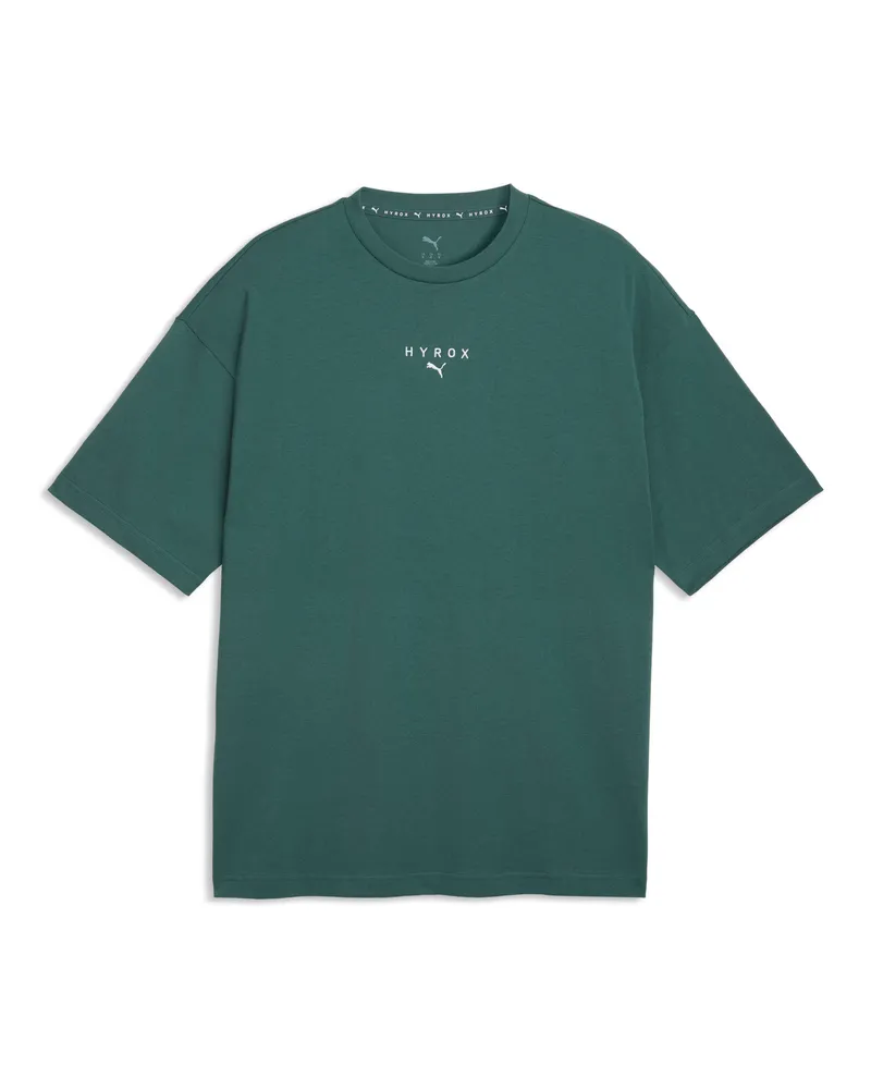 Puma T-shirt oversize  x HYROX Lifestyle da uomo, Accessori, Verde Green