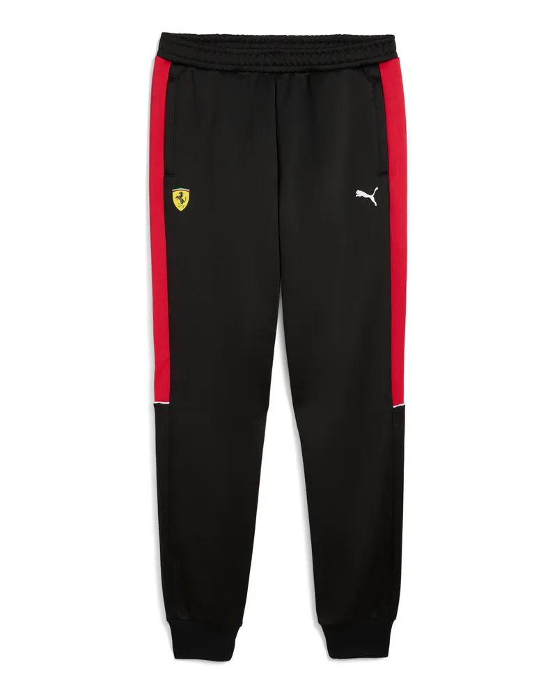 Puma Pantaloni sportivi Scuderia Ferrari MT7 da uomo, Accessori, Nero Black