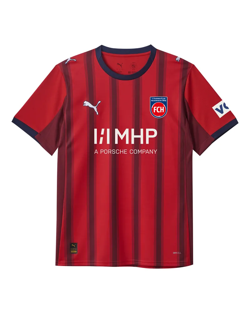 Puma Maglia gara Home FC Heidenheim 25/26 da donna, Accessori, Rosso Red