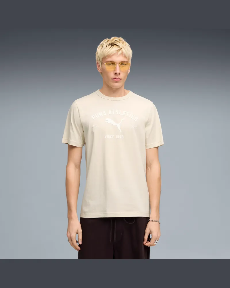 Puma T-shirt grafica  Class da uomo, Abbigliamento, Bianco White