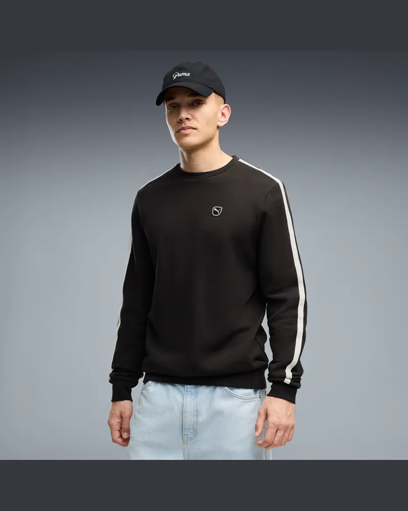 Puma Felpa Essentials Elevated da uomo, Abbigliamento, Nero Black