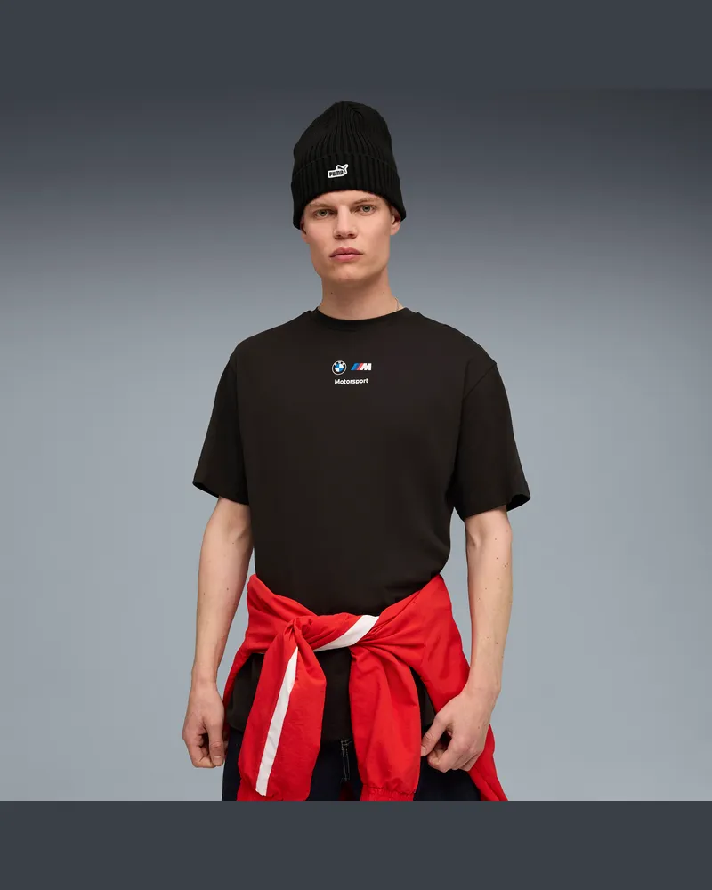 Puma T-shirt grafica BMW M Motorsport Car da uomo, Abbigliamento, Nero Black