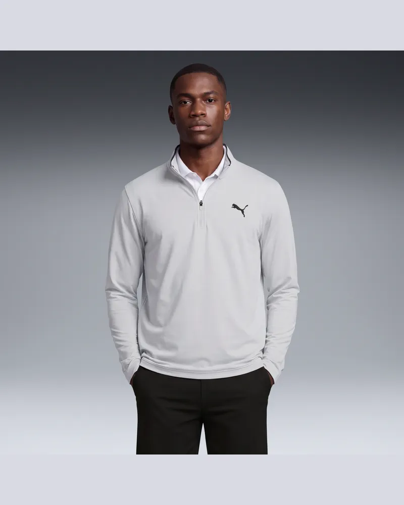 Puma Giacca da golf CLOUDSPUN Tech Tour da uomo, Accessori, Grigio Gray