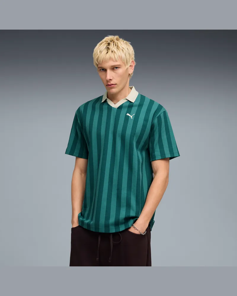 Puma Polo  Class dal taglio morbido da uomo, Abbigliamento, Verde Green