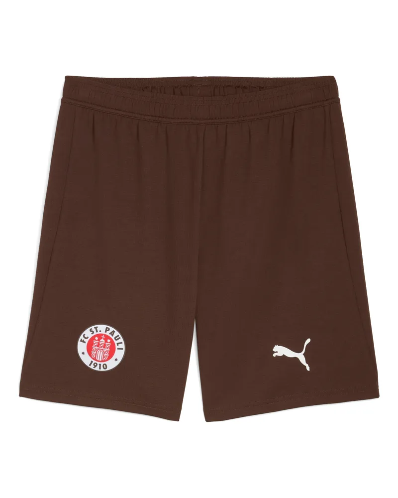 Puma Shorts FC St. Pauli 25/26 da uomo, Accessori, Marrone Brown